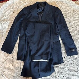 Blue Matching Suit Set for Professional Occasions